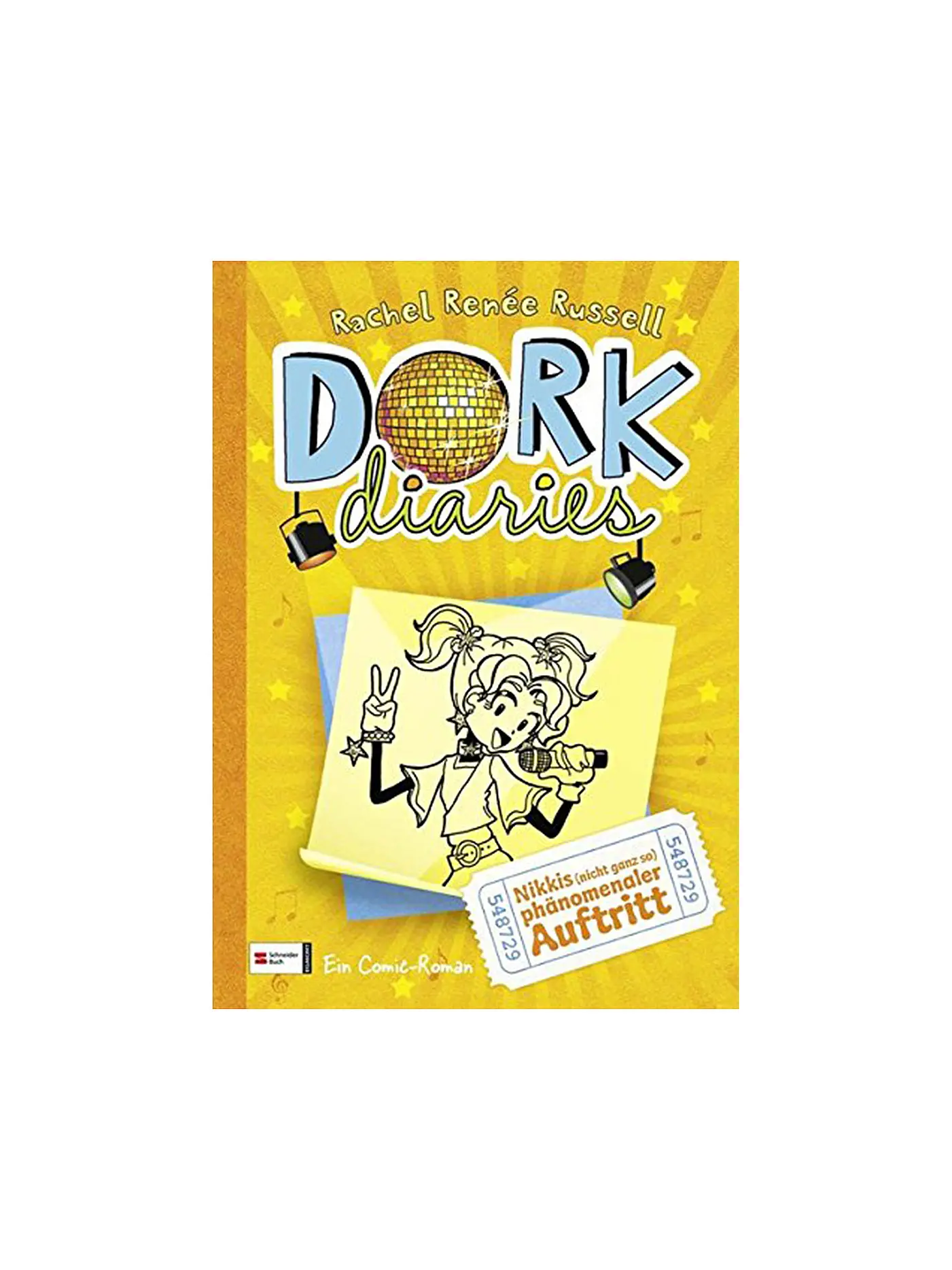 VGS EGMONT SCHNEIDER VERLAG | Buch - DORK Diaries - Band 03 - Nikkis (nicht ganz so) phänomenaler Auftritt (Gebundene Ausgabe) | 